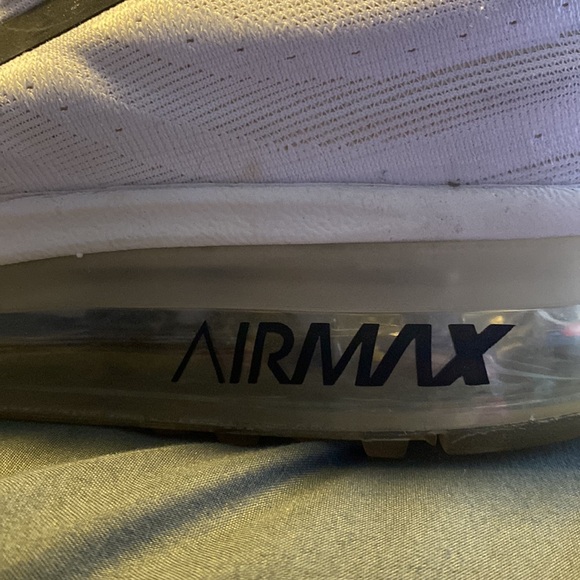 Nike men’s US 13 AirMax2017 white/black sneakers - Picture 5 of 8